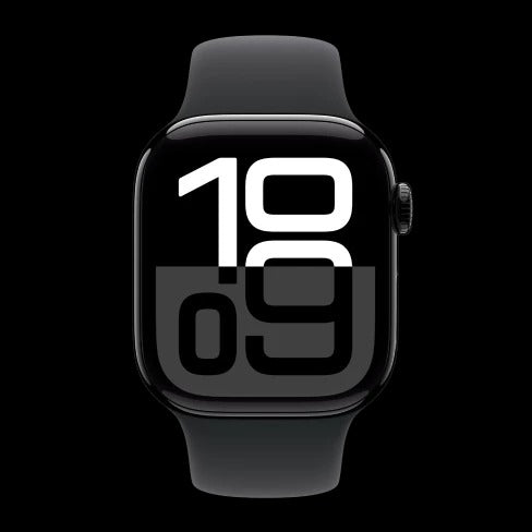 Apple Watch Series 10 (2025) – microLED Smartwatch w/ BP & ECG, GPS+Cellular, AI Siri, Waterproof Fitness Tracker, AOD, Android/iOS  Compatible + Free AirPods Pro 2+Silicon Cover And Watch Glass
